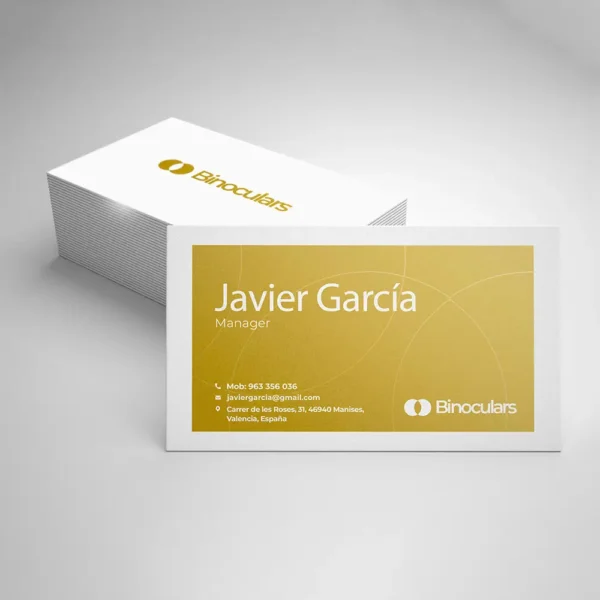 Tarjetas de visita con stamping personalizadas - Imagen 2